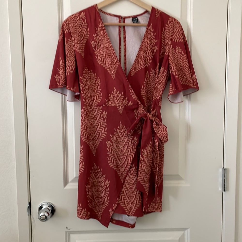 Wrap around romper